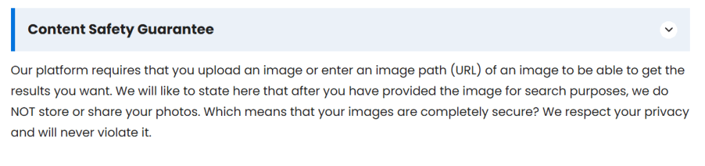 DupliChecker Content Safety Guarantee