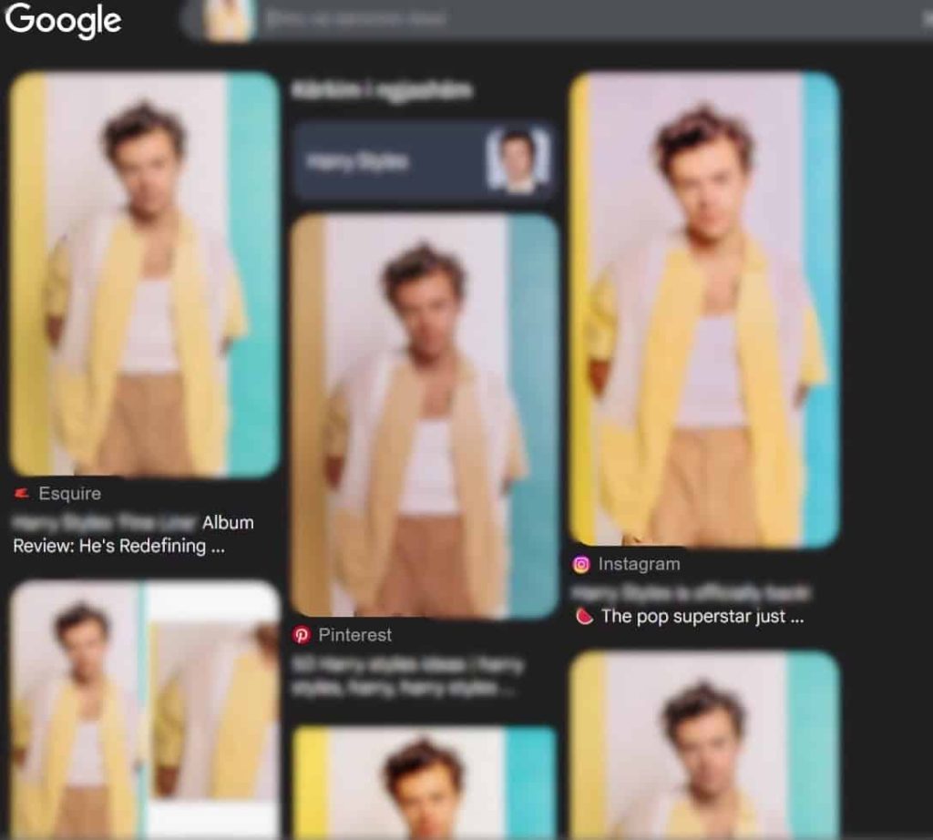 Resultados de Google