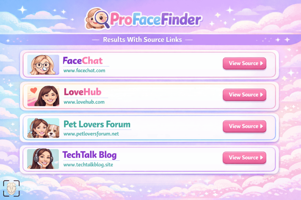 Что ищет ProFaceFinder