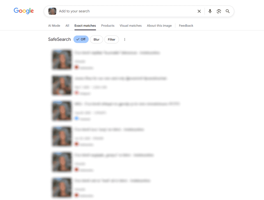 resultados de imagem invertidos do google 2026