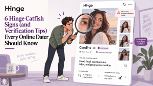 6 sinais de que o teu match no Hinge é um perfil falso - miniatura