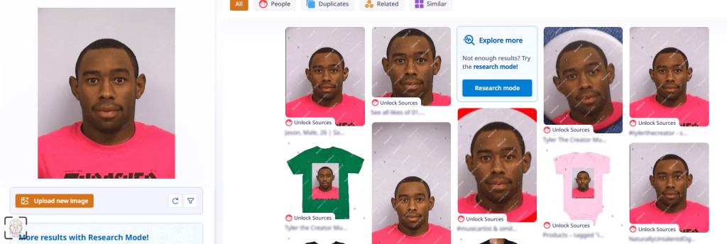 Resultados de retratos de Lenso.ai