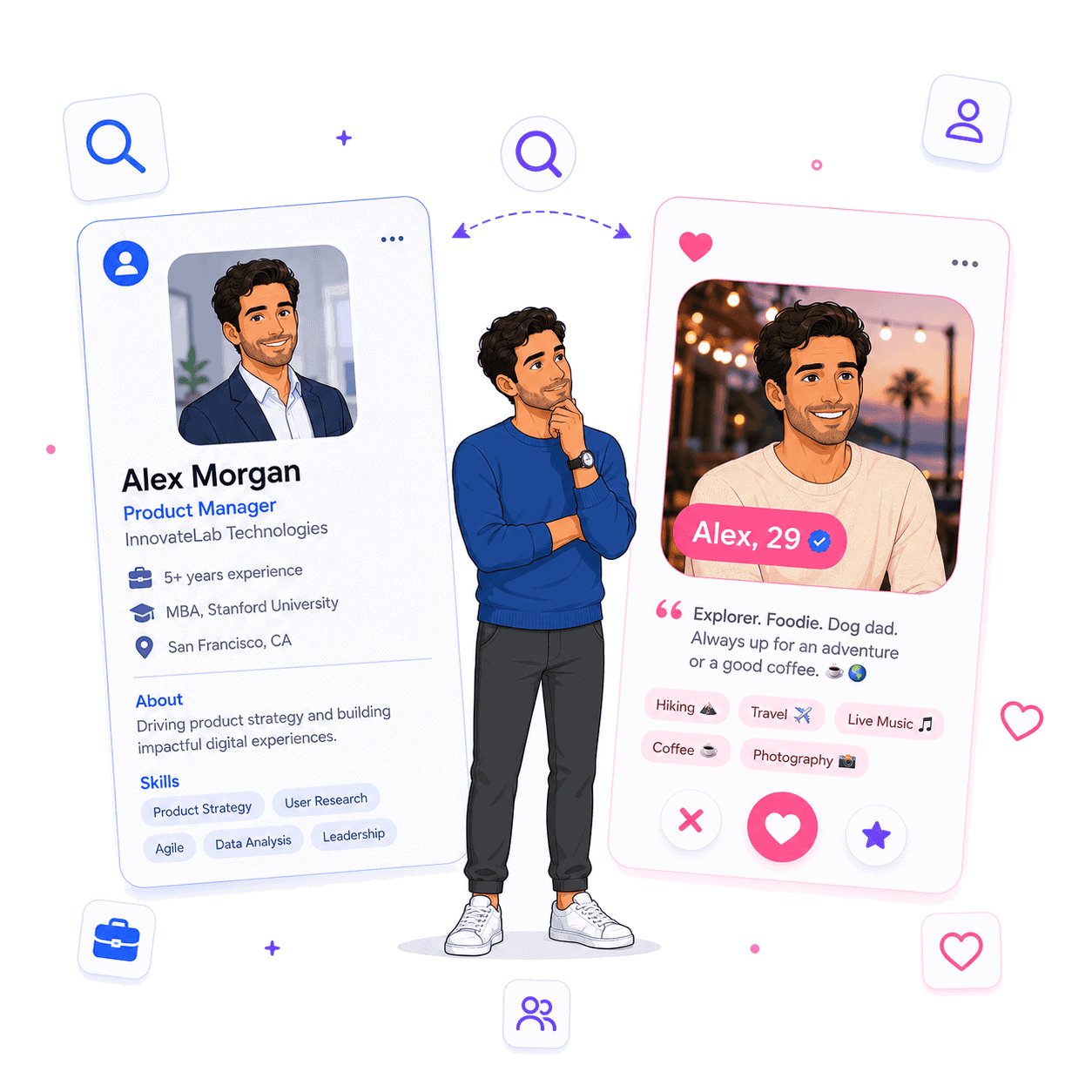 Gefälschte Profile auf LinkedIn, Tinder und Dating-Plattformen erkennen